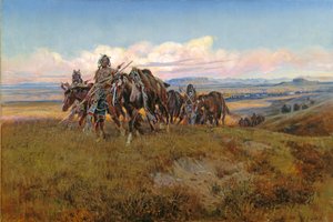 Nel paese del nemico da Charles Marion Russell